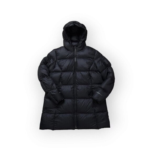 Eddie Bauer EB 550 Goose‎ Down Hooded Parka Jacket Womens XXL - Picture 1 of 11